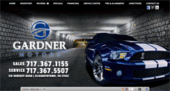 Desktop Screenshot of gardnermotors.net