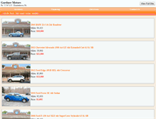 Tablet Screenshot of gardnermotors.net